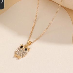 NWT Owl Necklace